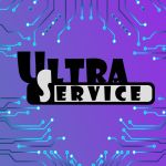 Логотип cервисного центра Ультра-сервис