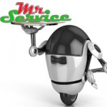Логотип сервисного центра Mr. Service